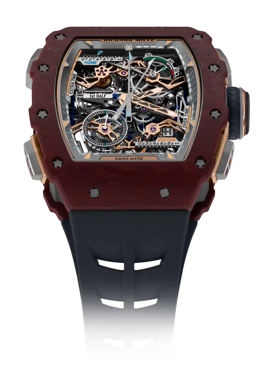 RM 41-01 Tourbillon Soccer Red Carmin Basalt
