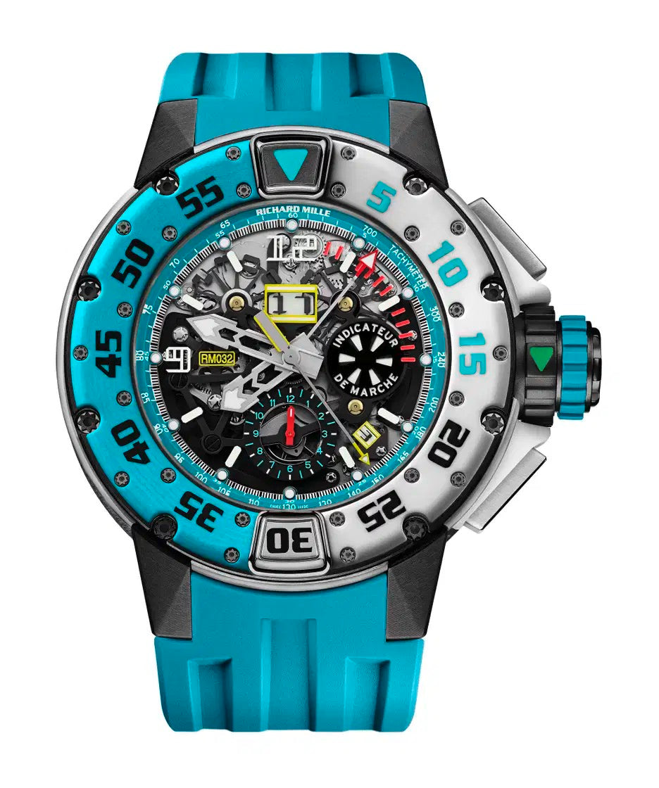 RM 032 Automatic Winding Flyback Chronograph, Les Voiles de Saint Barth