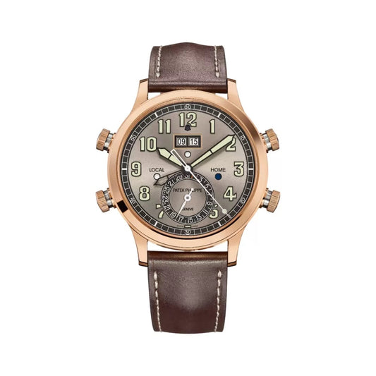 Patek Philippe Grand Complications 5520RG-001 Rose Gold 42.2mm Gray Sunburst Dial Men’s Watch